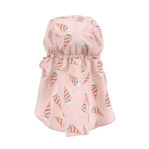 Lässig UV-Sonnenhut mit Nackenschutz Ice Cream Pink