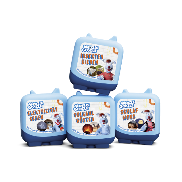 Tonies Woozle Goozle 4er Set Pocket Tonie
