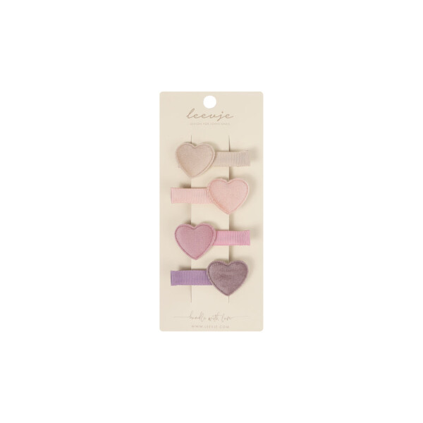Leevje Haarspangen Velvet Hearts