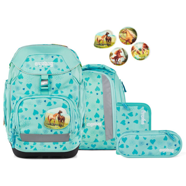 Ergobag Schulranzen-Set Pack 6tlg. ReitBärtraum 2026 Version