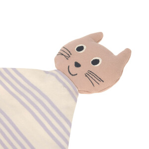 Lässig Schmusetuch Bio Baumwolle Tiny Team Katze