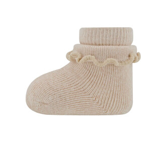 Ewers Babysocken 3er Set mit Wellensaum
