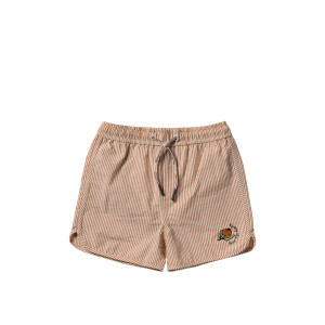 Salted Stories Schwimmshorts Seersucker Bombay Brown