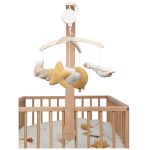 Little Dutch Musik-Mobile aus Holz Newborn Neutrals