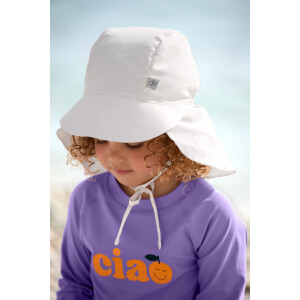Lässig UV-Shirt Langarm Recycelt Ciao Orange