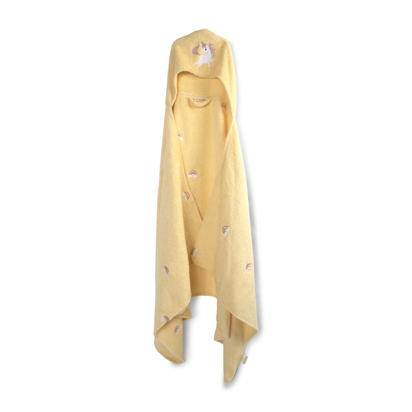 Filibabba Kapuzenhandtuch mit Stickmuster Unicorn Shores
