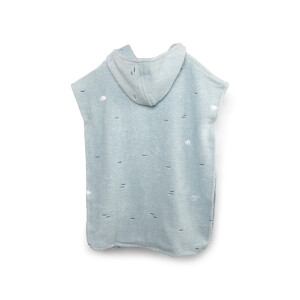 Filibabba Badeponcho mit Stickmuster Christians Whale Tales