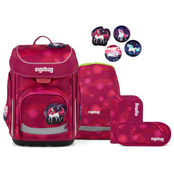Ergobag Schulranzen-Set Cubo 5tlg. MondzauBär 2.0 2026 Version