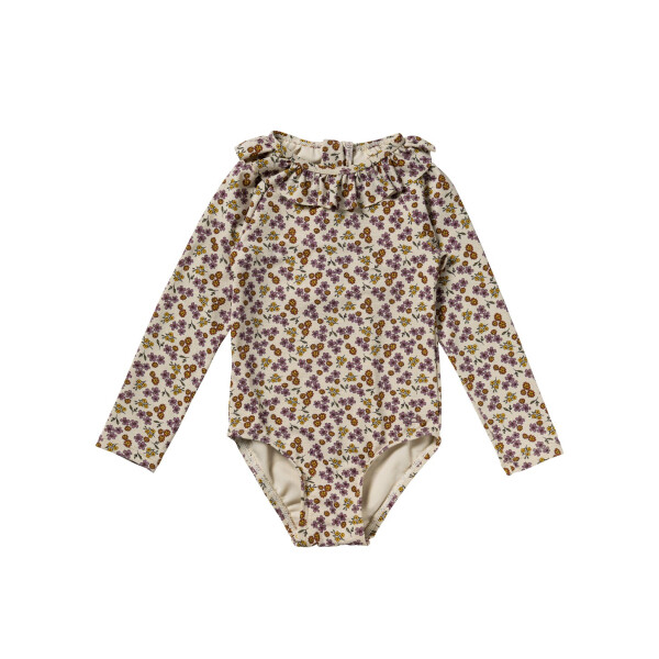 Salted Stories UV-Badeanzug langarm Sparkly Flower