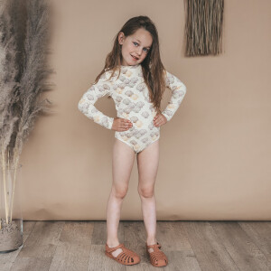 Salted Stories UV-Badeanzug langarm Shells