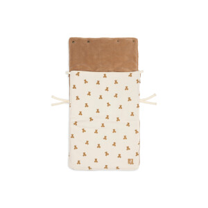 Jollein Babyschalen-Fußsack Mini Teddy Bear