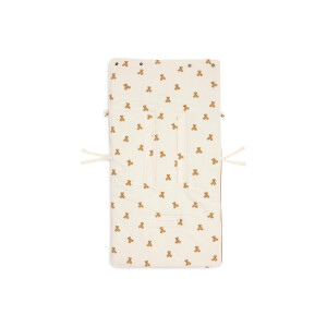 Jollein Babyschalen-Fußsack Mini Teddy Bear