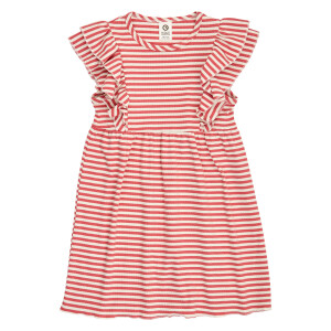 Müsli by green cotton Sommerkleid Striped Ruffle