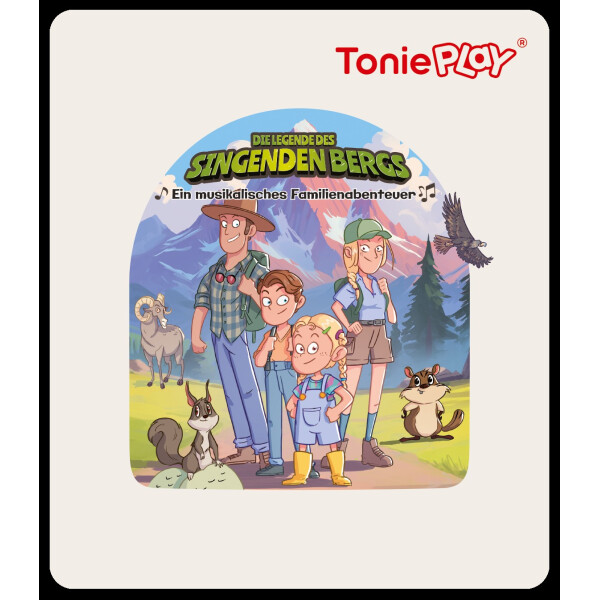 Tonies ToniePlay Game Die Legende des singenden Bergs: Ein musikalisches Familienabenteuer