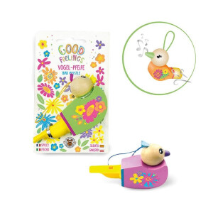 Trendhaus Vogel-Pfeife aus Holz