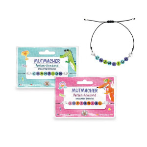 Trendhaus ABC Perlen-Armband Mutmacher