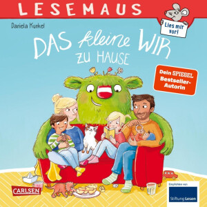 Carlsen Verlag  Lesemaus Das kleine WIR zu Hause.