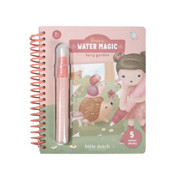 Little Dutch Wassermalbuch - Fairy Garden