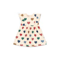 Konges Sløjd Kleid Chloe Musselin Bon Coeur Coloré