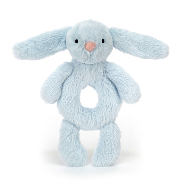 Jellycat London Baby Greifling Bashful Bunny Blue