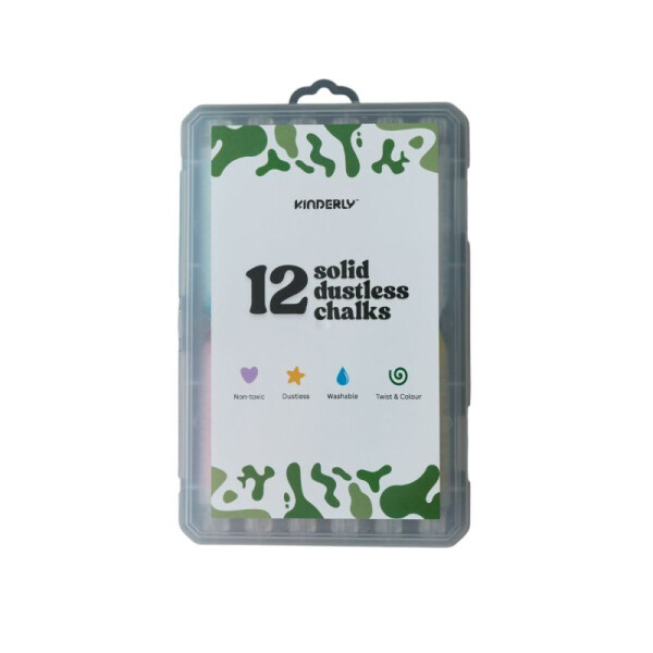 Kinderly Staubfreie Kreidestifte (12er-Packung)