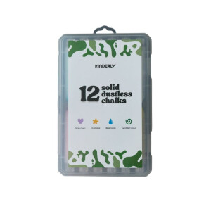 Kinderly Staubfreie Kreidestifte (12er-Packung)