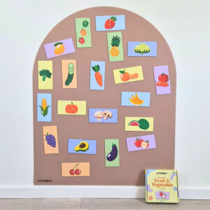 Kinderly Magnetisches Obst- und Gemüsepuzzle (40-teilig)