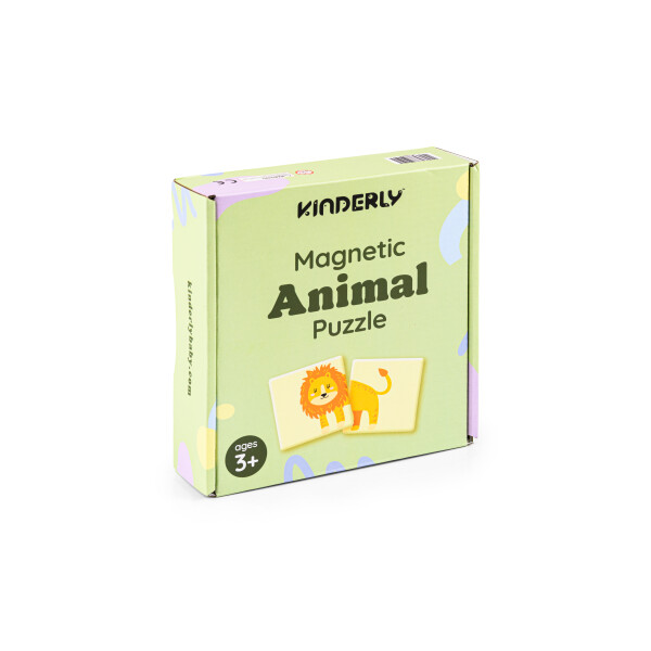 Kinderly Magnetisches Tierpuzzle (40 Teile)