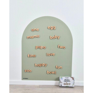 Kinderly Magnetische Holzalphabete