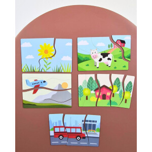 Kinderly Meine ersten Magnetpuzzles