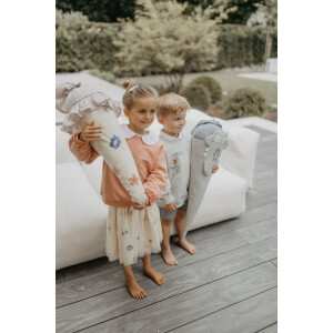 Leevje Schultüte groß mit Pappkegel und Füllkissen Flowers