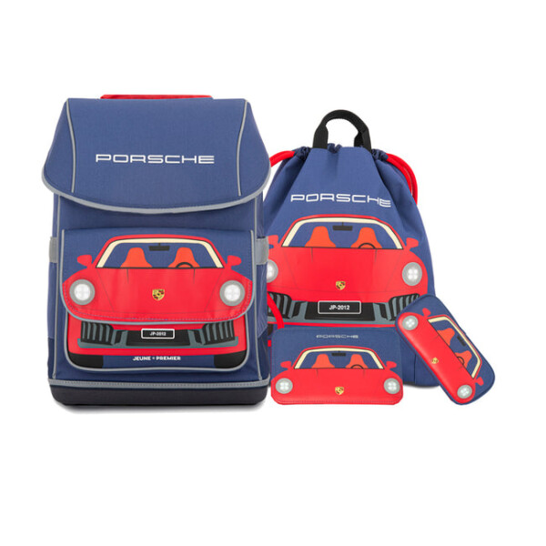 Jeune Premier Schulranzen Set 4tlg. Porsche