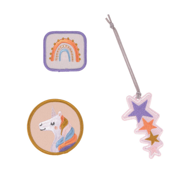 Lässig Anhänger & Patches Unicorn
