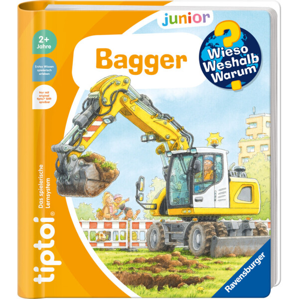 Ravensburger tiptoi - Wieso? Weshalb? Warum? - Bagger