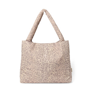 Studio Noos Mama-Tasche Tonal Leopard Puffy