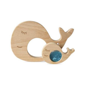 Petit Boum Whale & Baby Sensory Puzzle