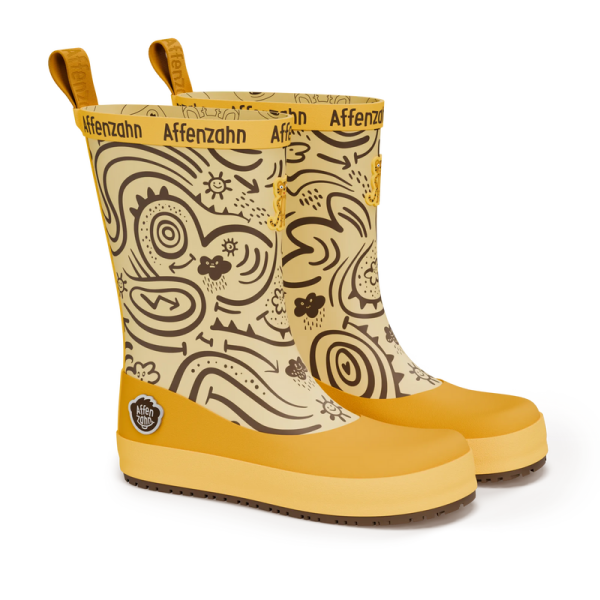 Affenzahn Barfuß Gummistiefel Vegan Plashy
