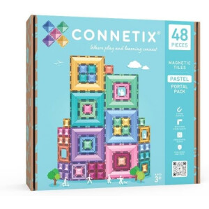 Connetix Magnetbausteine Pastel Portal Pack 48 Teile