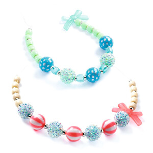 Djeco Schmuck basteln Kugeln Silber