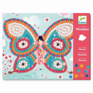 Djeco Mosaike: Glitzer Schmetterlinge