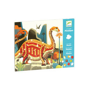 Djeco Mosaike: Glitzer Dinosaurier