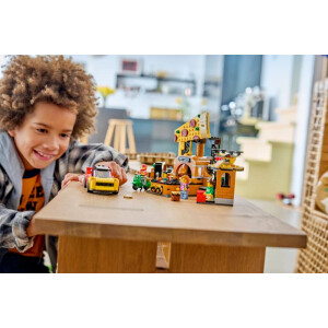 LEGO City Pizza-Liefererlebnis mit Fahrzeugen
