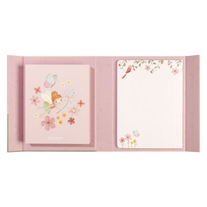 Little Dutch Whiteboard-Malset mit Magneten – Rosa Fairy Garden