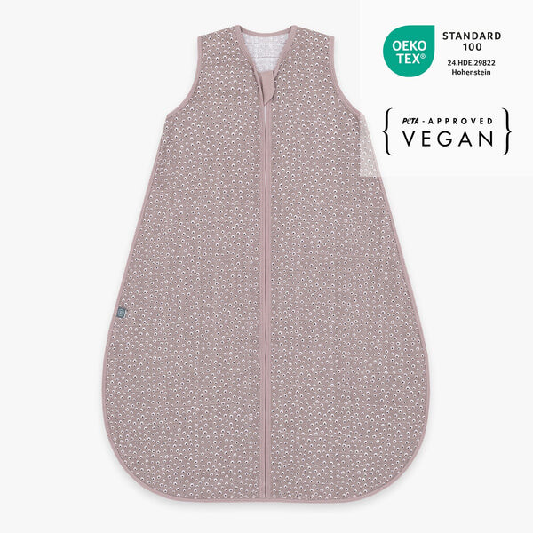 Emma&Noah Musselin-Schlafsack Blumen Berry 0.5 TOG