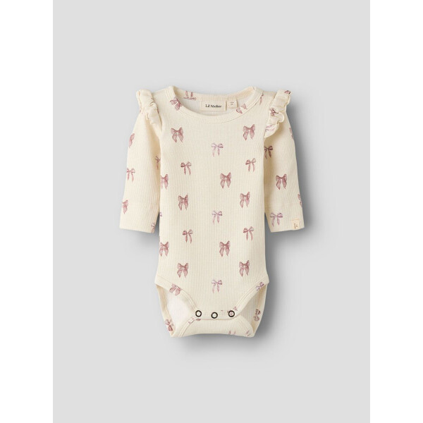 Lil Atelier Langarmbody Bow