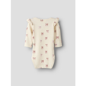 Lil Atelier Langarmbody Bow