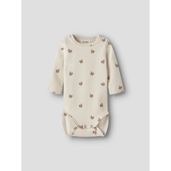 Lil Atelier Langarmbody Squirrel