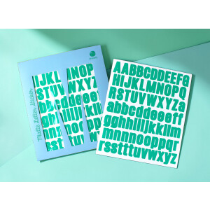 Ava & Yves Buchstaben-Sticker matt