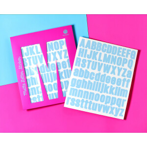 Ava & Yves Buchstaben-Sticker matt
