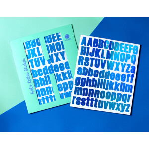 Ava & Yves Buchstaben-Sticker Holo